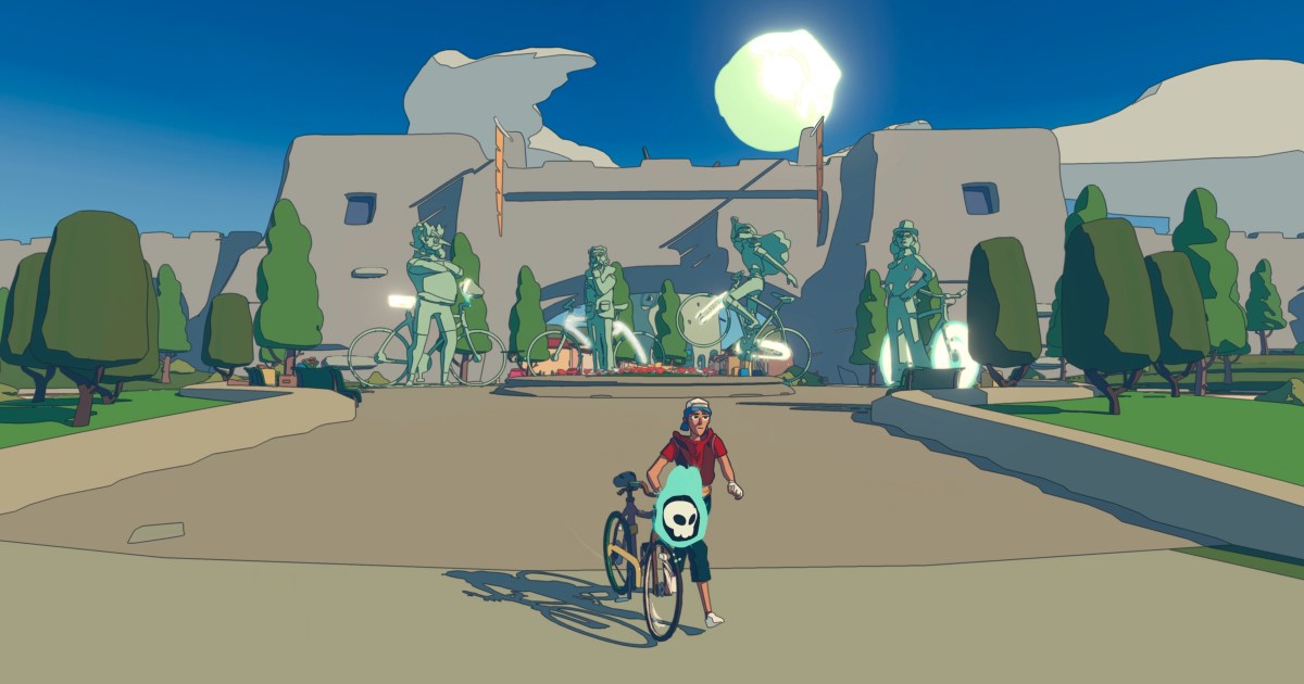 Wheel World: Messhof's Open-World Cycling Adventure Coming in 2025