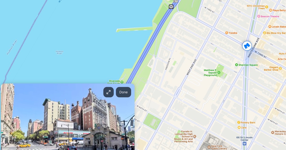 Explore the World with Apple Maps' Look Around on the Web