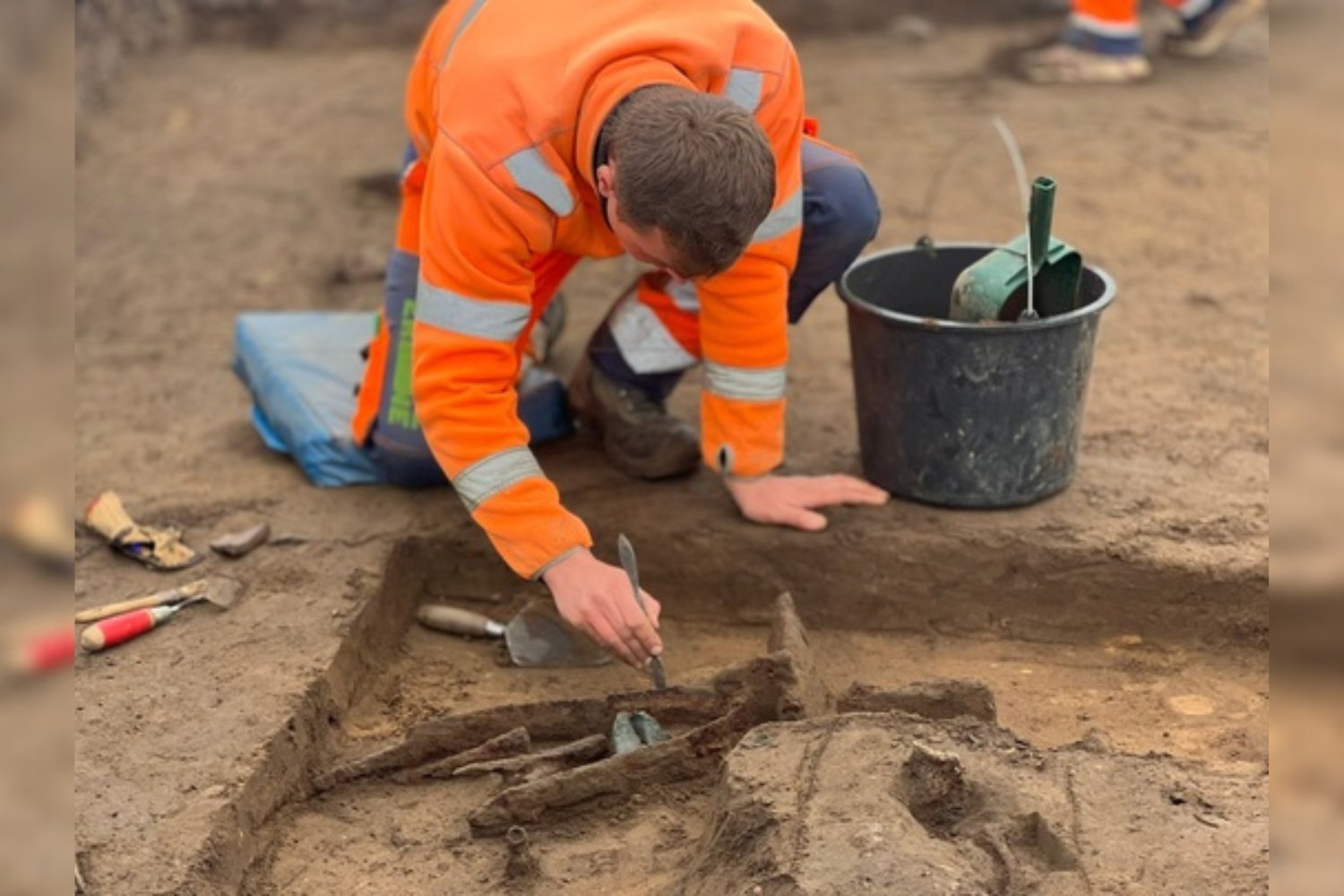 Iron Age Weapon Hoard Unearthed in Denmark Ahead of Motorway Construction