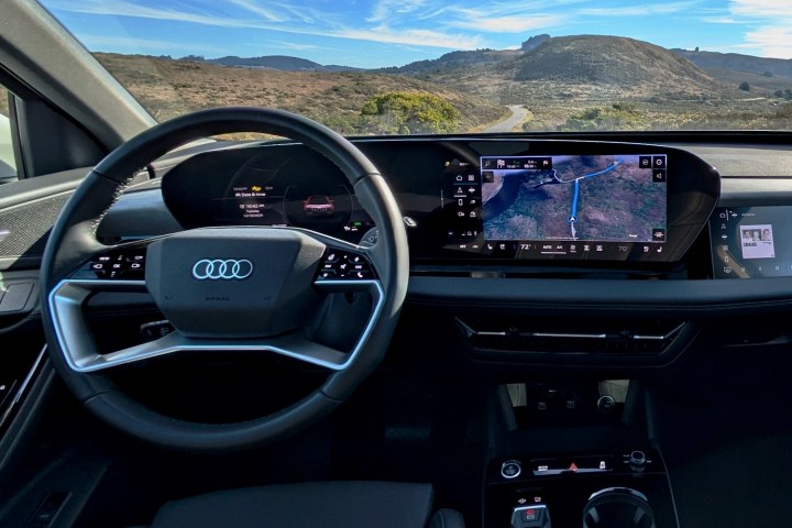 2025 Audi Q6 e-tron interior. 