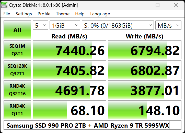 CrystalDiskMark 8.0.4