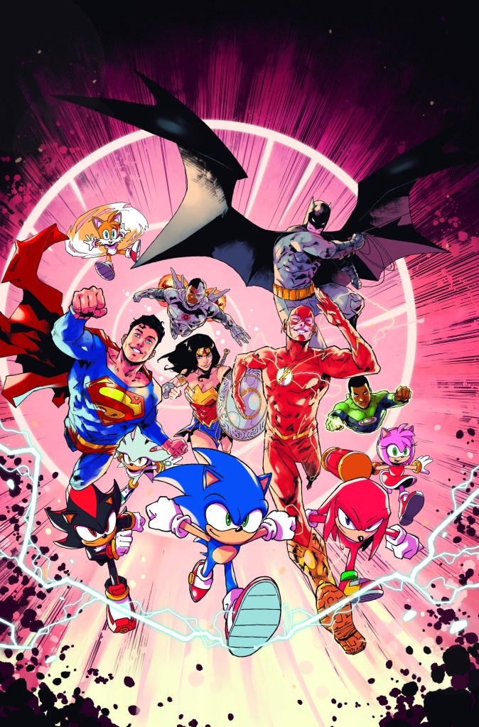 Sonic and the Justice League Team Up Against Darkseid in 2025 Crossover