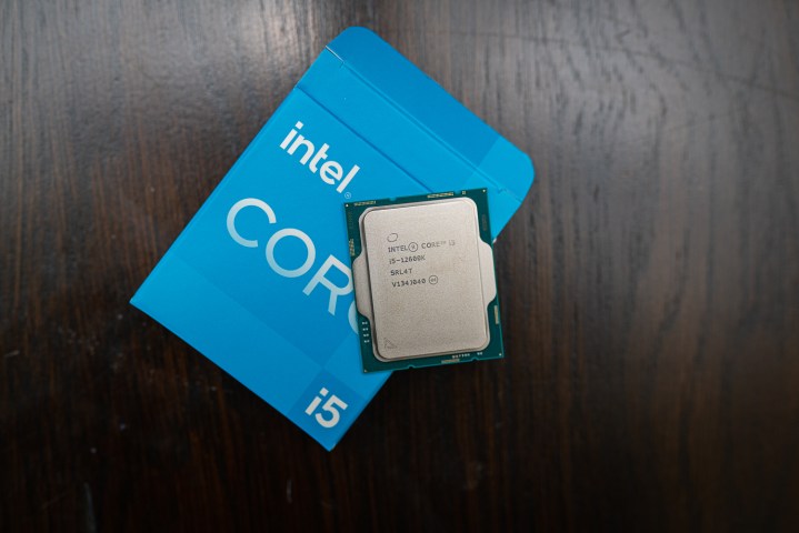 Intel Core i5-12600K CPU.