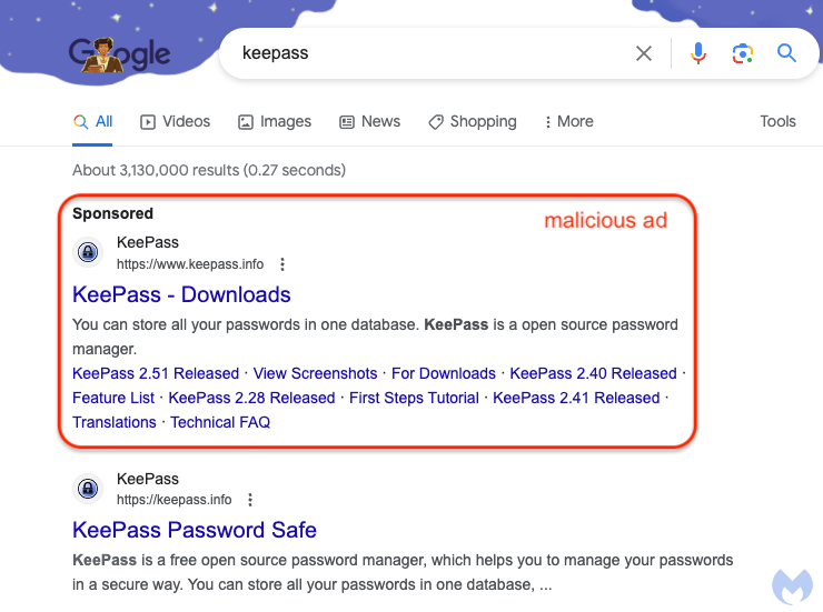 Beware of Malicious Google Ads: Homograph Attacks Target Software Downloads