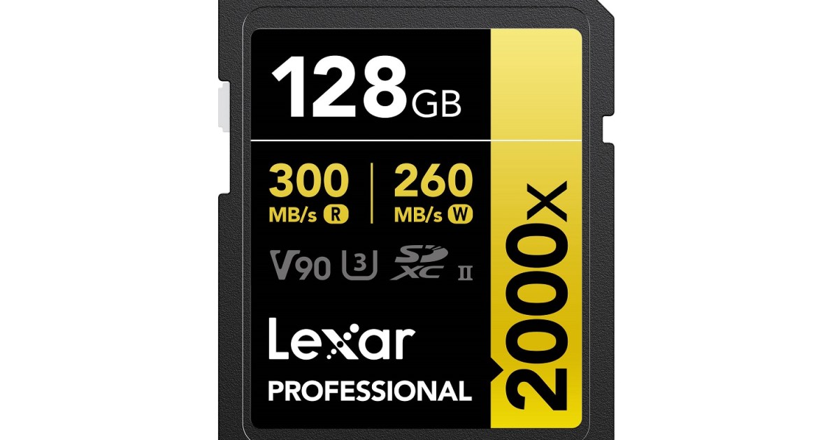 Lexar Professional 2000x UHS-II SDXC Card: A Photographer's Essential