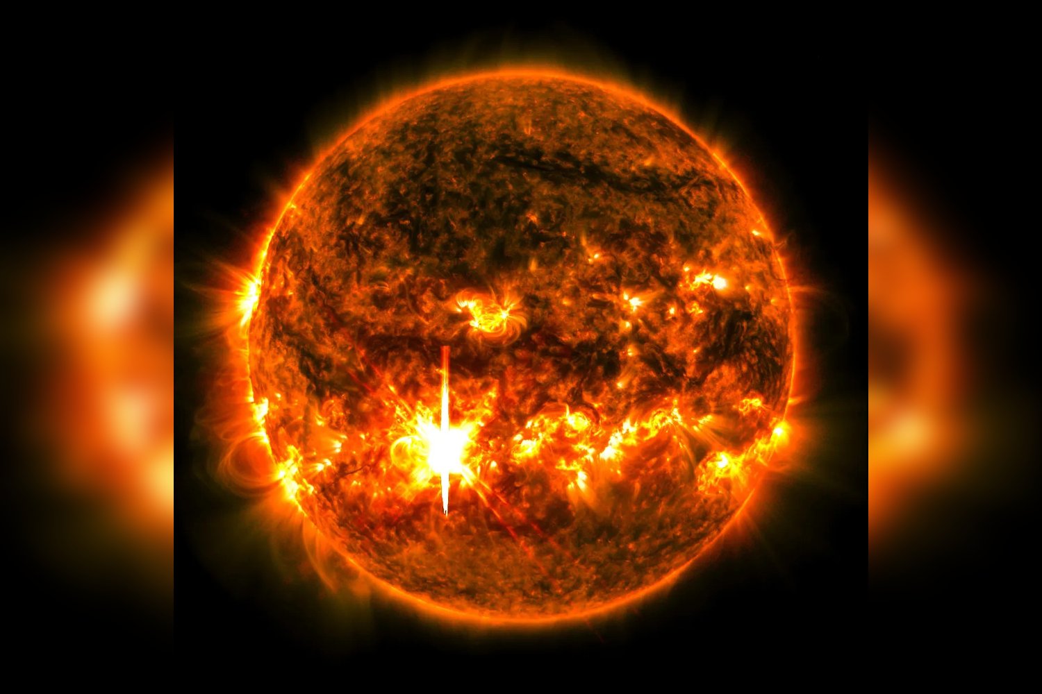 Powerful X-Class Solar Flare Triggers Potential Geomagnetic Storm