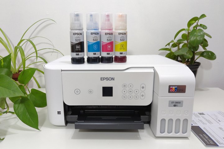 The Epson EcoTank ET-2800 is one of the narrowest printers I