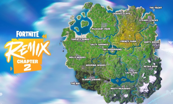 Fortnite Remix island map