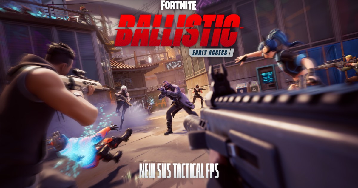 Fortnite's First-Person Mode "Ballistic" Arrives December 11th