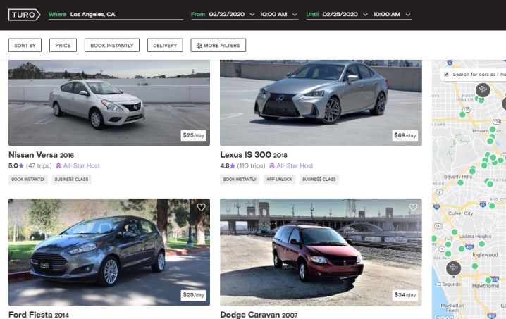 Turo platform