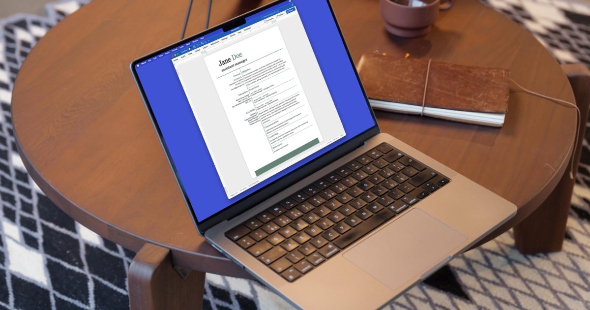 Creating a Resume in Microsoft Word: A Comprehensive Guide