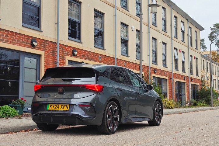 The back of the Cupra Born VZ.