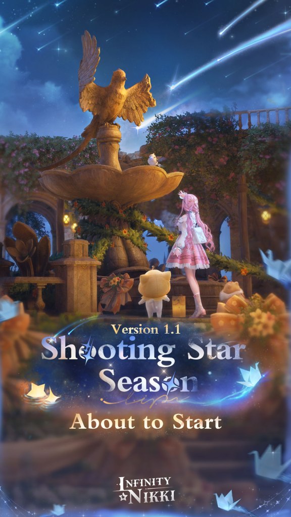 Infinity Nikki's First Major Update, "Shooting Star Season," Arrives December 30th