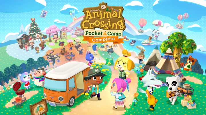 Image of the Animal Crossing Pocket Camp game.