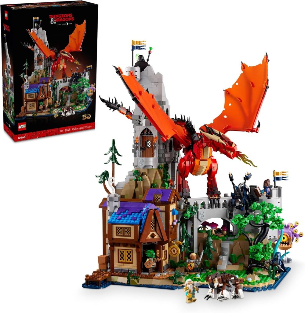 LEGO Dungeons & Dragons Minifigures and Red Dragon's Tale Set on Sale