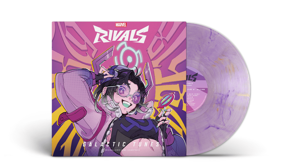 alt Marvel Rivals: Galactic Tunes Vinyl Artwork