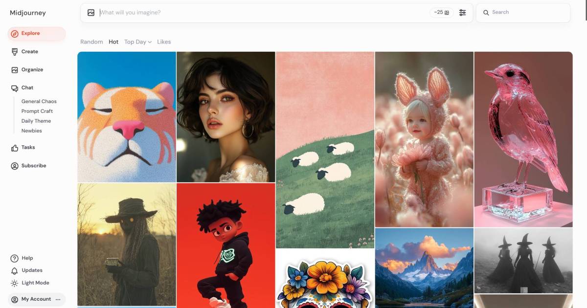 Midjourney Opens AI Image Generator to All Users