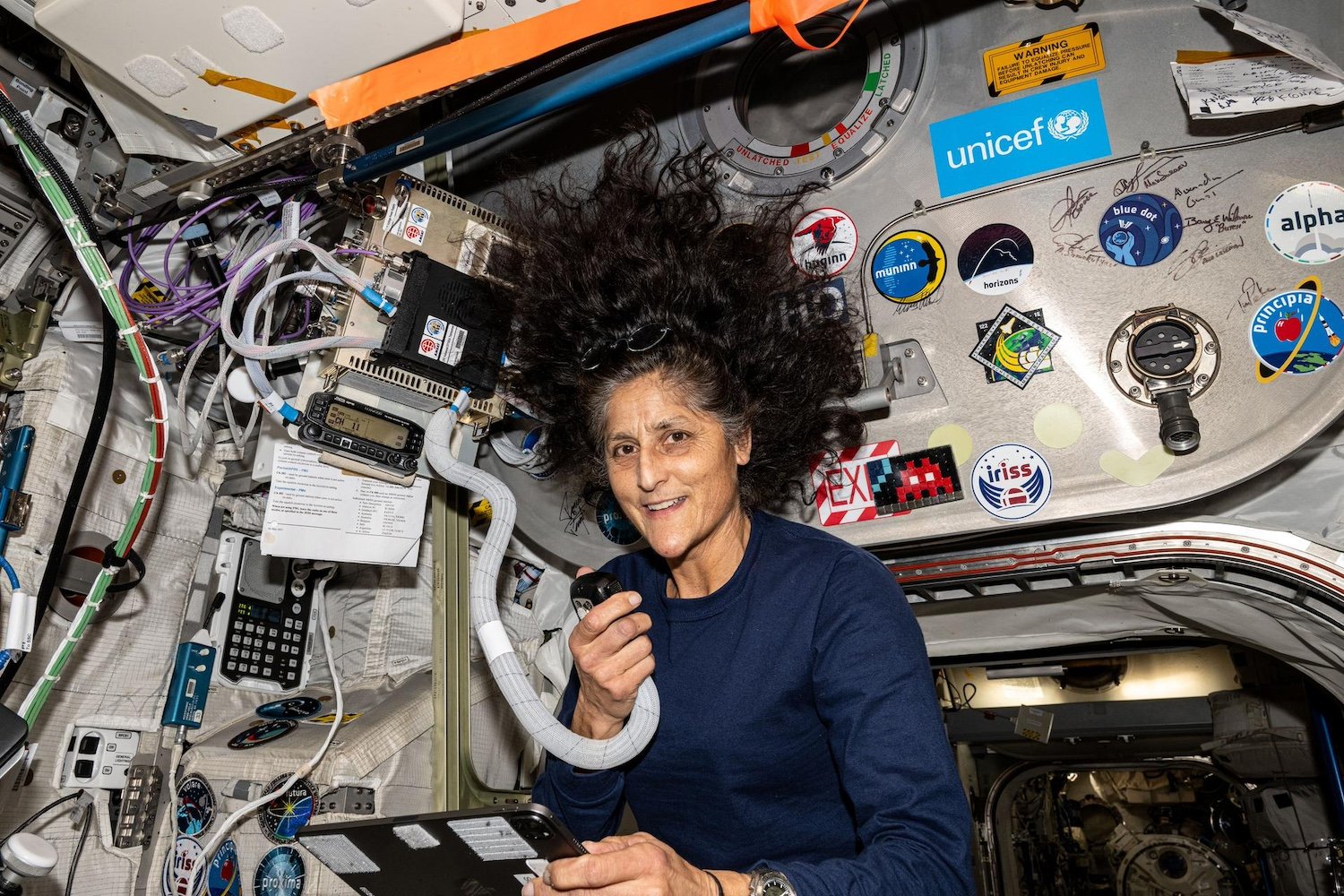 Astronaut Suni Williams Addresses Weight Speculation During Extended ISS Stay