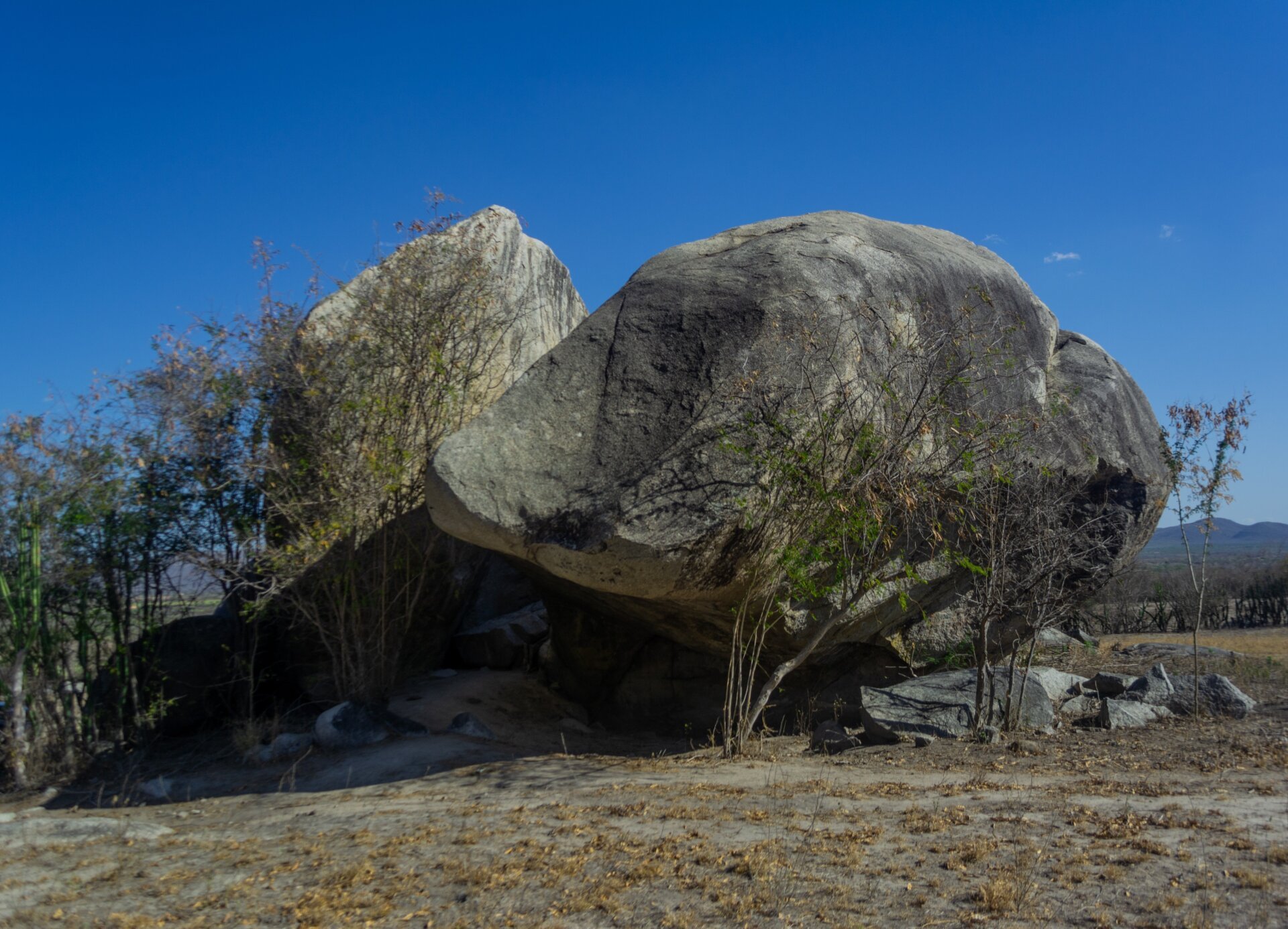 The Pedra do Tubarāo site in northeast Brazil.