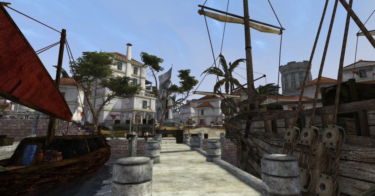 Explore Cyrodiil in Morrowind: Massive New Mod Adds Abecean Shores