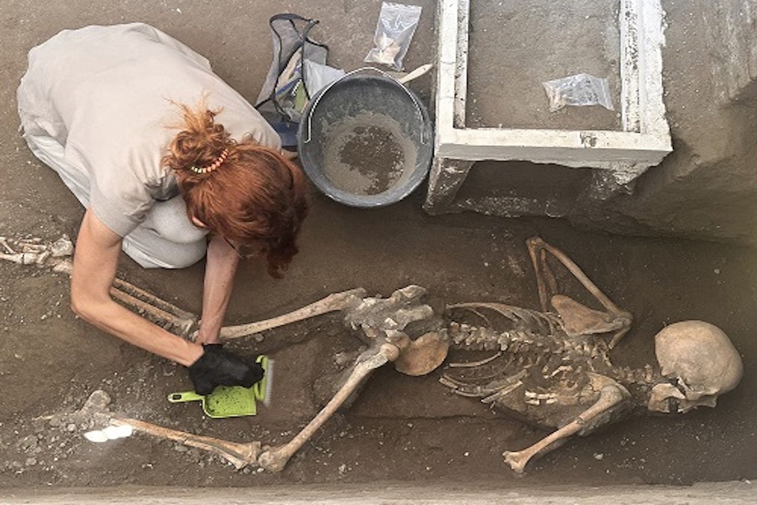 Pompeii Victims Found Sheltering from Vesuvius Eruption