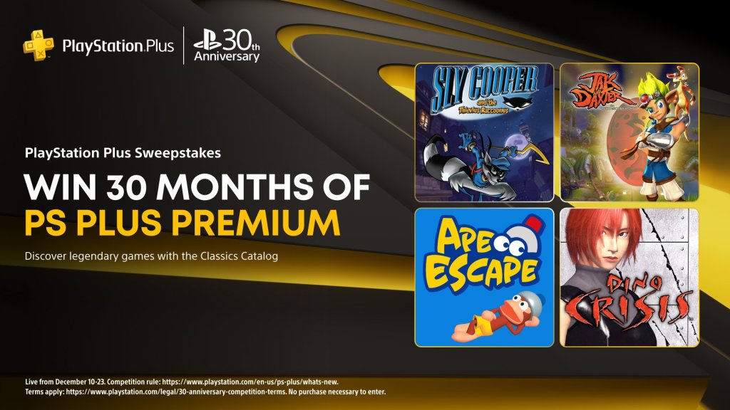 Win a 30-Month PlayStation Plus Premium Subscription!