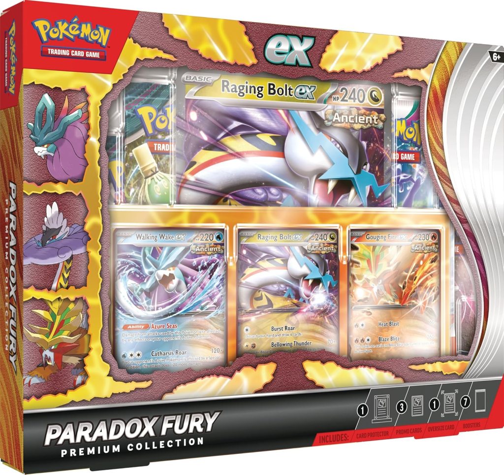 Pokémon TCG: Paradox Fury Premium Collection Sees Huge Price Drop on Amazon