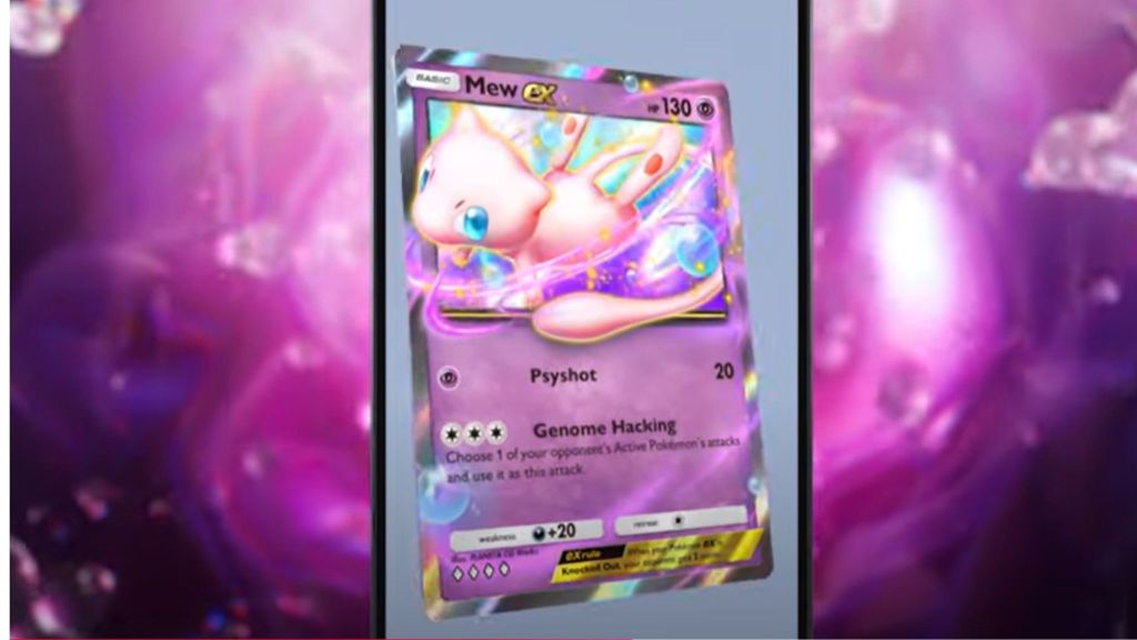 Mew EX New Booster Packs