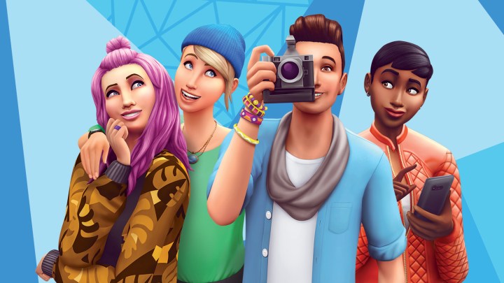 Characters in the Sims 4.