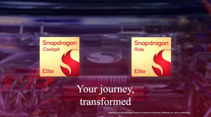 Qualcomm Snapdragon Cockpit Elite and Ride Elite automotive platforms