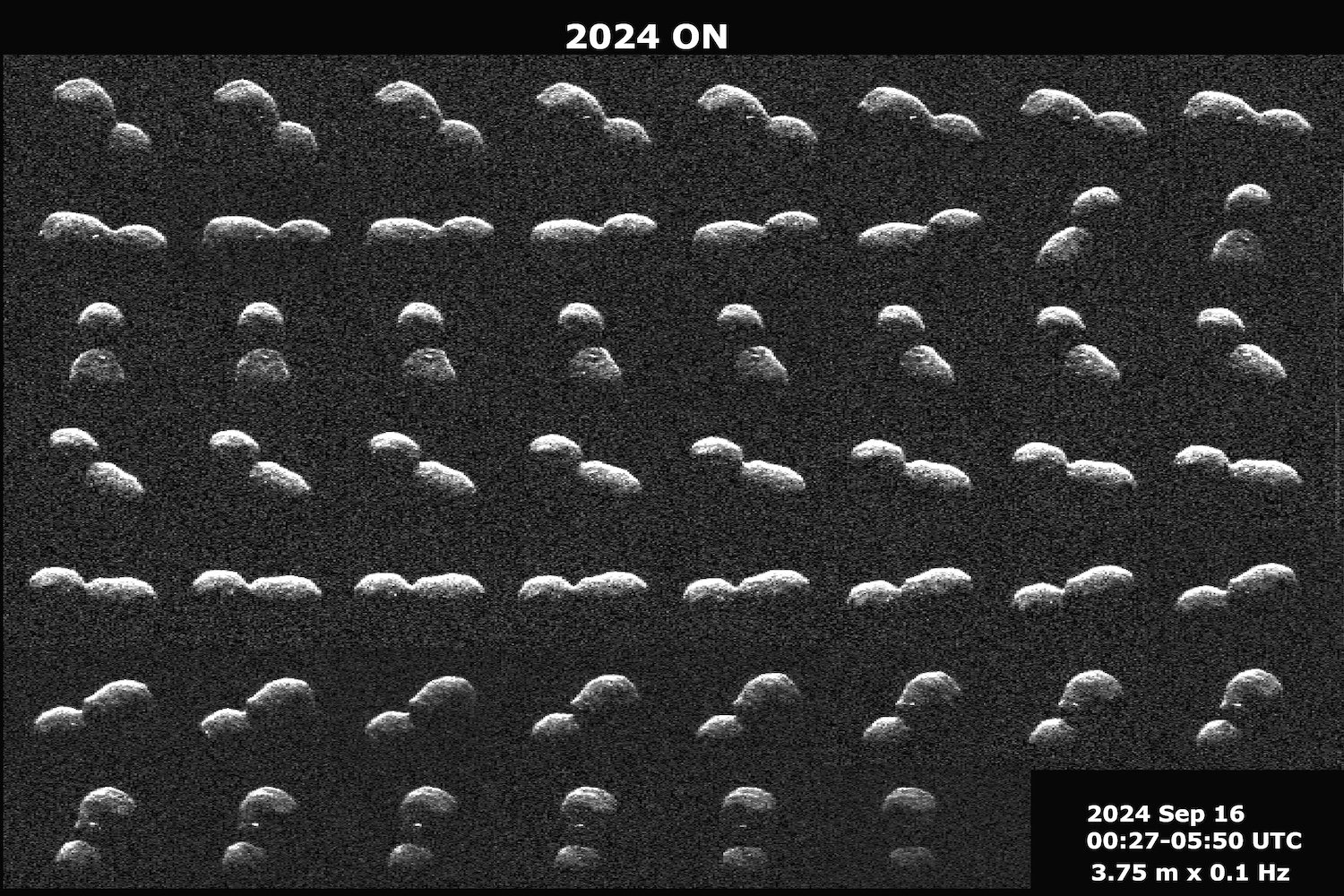 Asteroid 2024 ON: A Close-Up Look at the "Space Peanut"