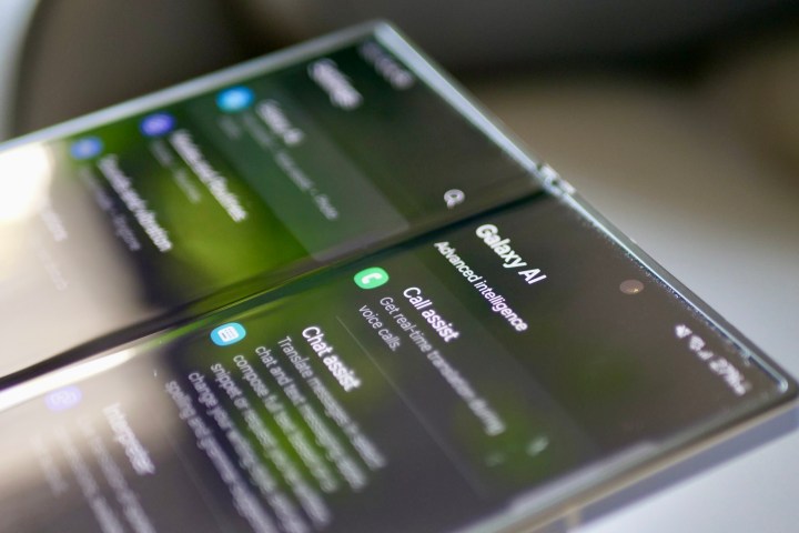 Samsung Galaxy AI on the Galaxy Z Fold 6.