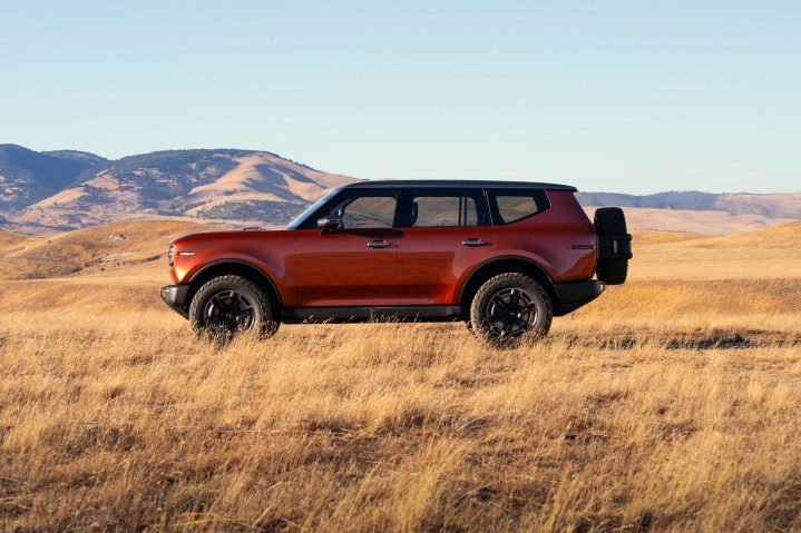 Scout Motors Traveler SUV side view