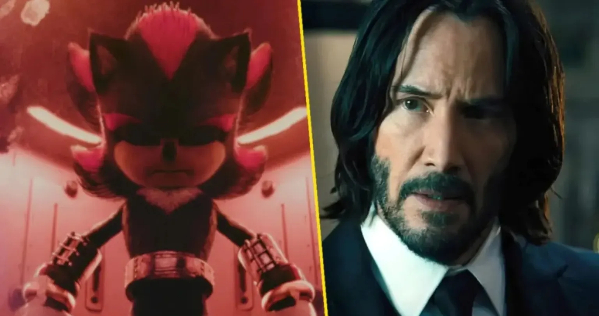 Keanu Reeves' John Wick Vibe Lands Him Shadow Role in Sonic the Hedgehog 3