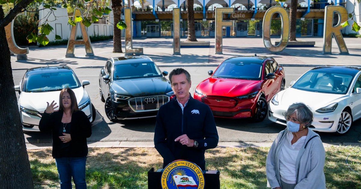 California Plans to Revive EV Rebates if Federal Tax Credit Ends