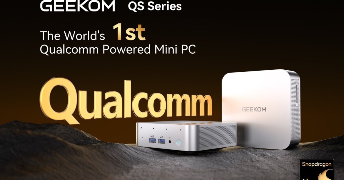 Geekom's Snapdragon X Elite Mini PC: A Mac Mini Rival?