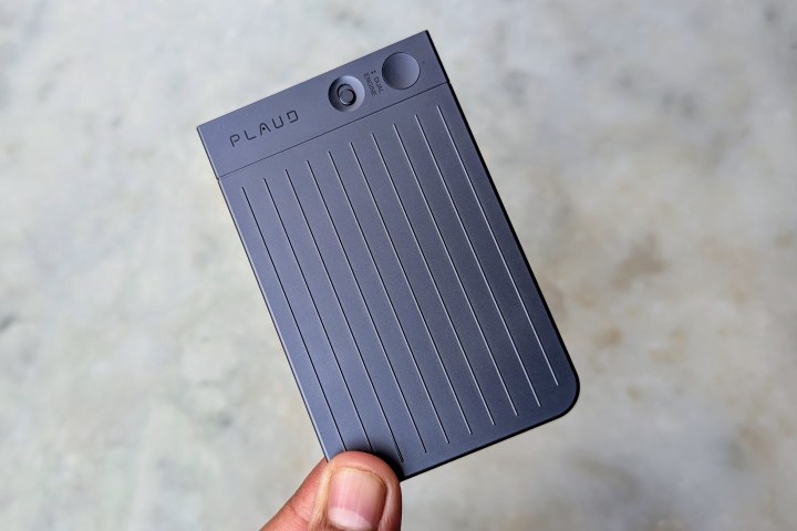 Front side of Plaud Note.