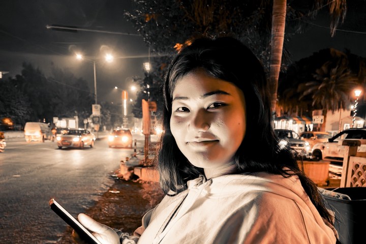 Night portrait camera sample clicked on Red Magic 10 Pro.