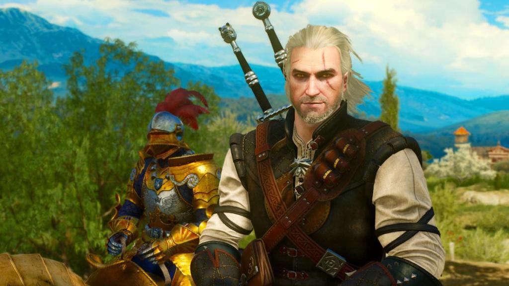 Geralt in The Witcher 3's Blood and Wine DLC