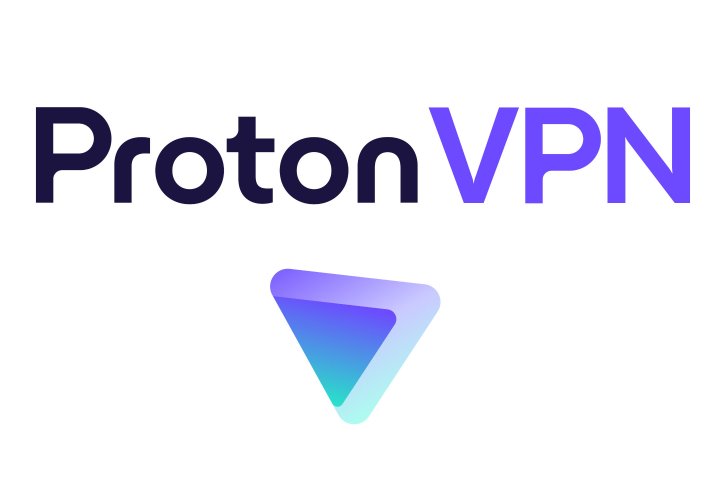 Alt text: The Proton VPN logo on a white background.