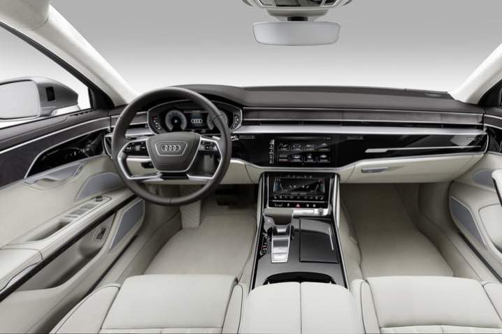 alt text describing Audi MMI interior