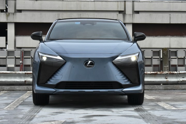 Front view of the 2023 Lexus RZ 450e.