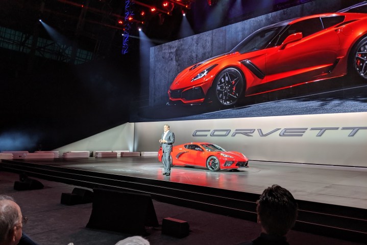 2020 Chevrolet Corvette Stingray front view