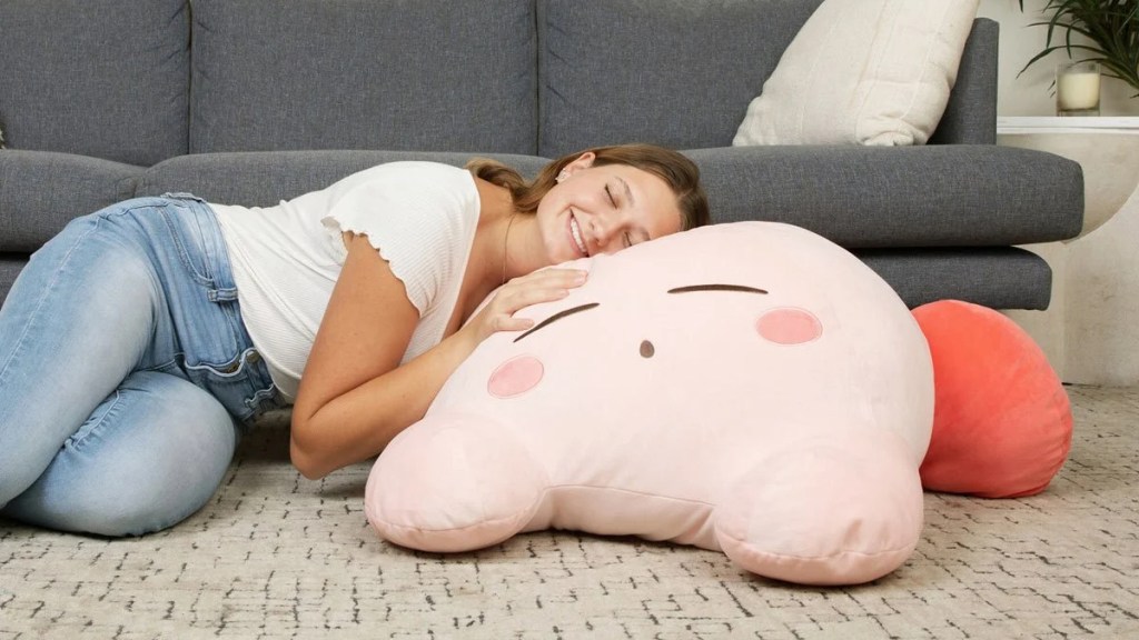 Snag a Limited-Edition Giant Kirby Plush at a Discount