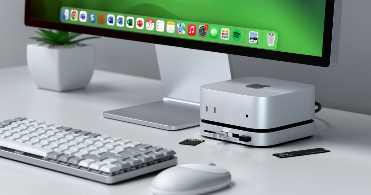 Sleek New Mac Mini Hub Highlights M4's Power Button Flaw