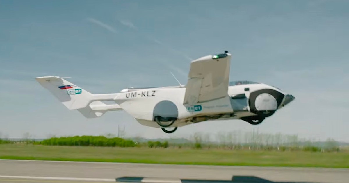 Jean-Michel Jarre Takes Flight in Klein Vision's AirCar