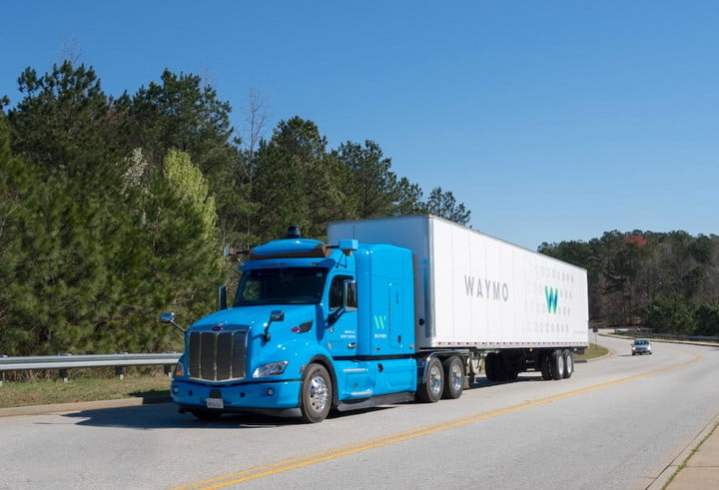 Waymo autonomous truck