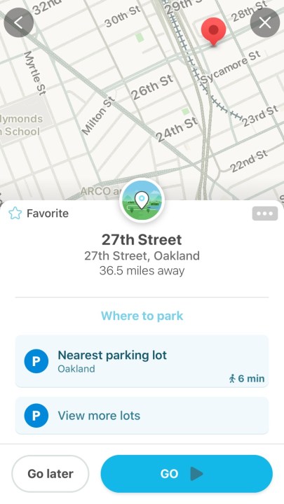 Waze Interface