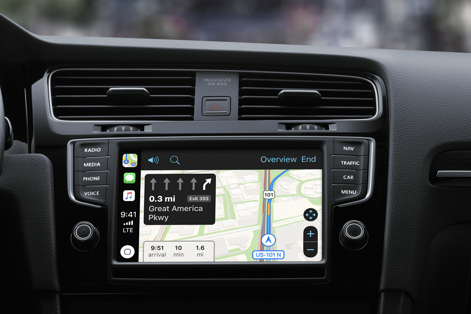 Apple CarPlay Interface