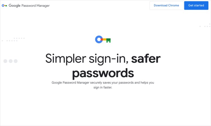 Alt: Google Password Manager interface showing saved passwords and security checkup.